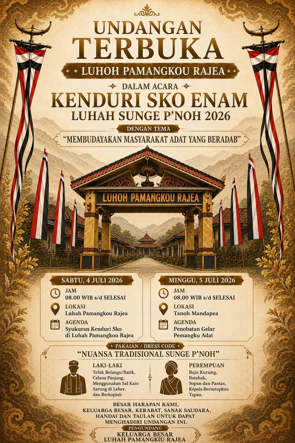 Banner undangan cetak